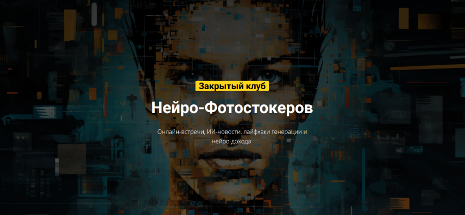 Вадим Закиров - Закрытый клуб нейро-фотостокеров на Июль (2024)