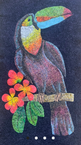 [Felt-club, Юлия Хабарова] Видео МК по изготовлению войлочного дизайна «Тукан» (2025)