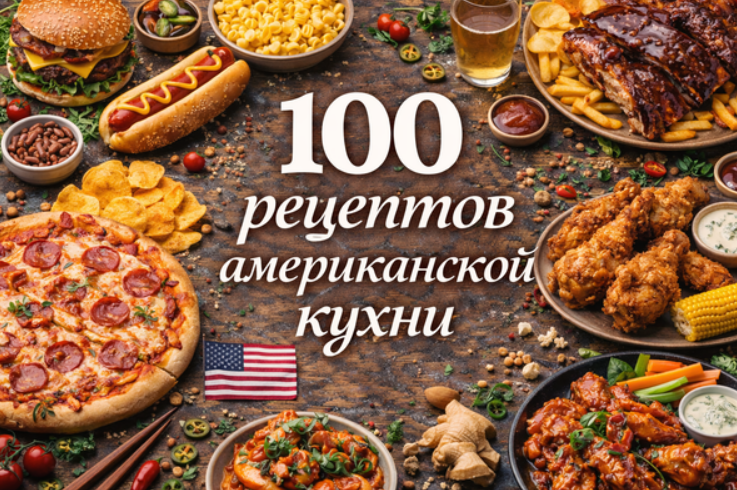 [Первый Цифровой] 100 рецептов американской кухни (2025)